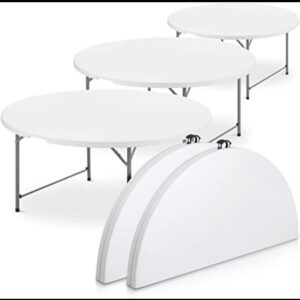 Foldable Round tables 8 to 10 seaters