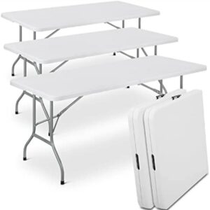 6ft Rectangular foldable tables