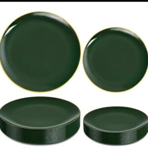 Hard plastic plates ( dinner and dessert /salad plate)
