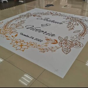 Customise dance floor from £50 depending on the size.